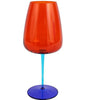 Pompidou Orange Water Glass