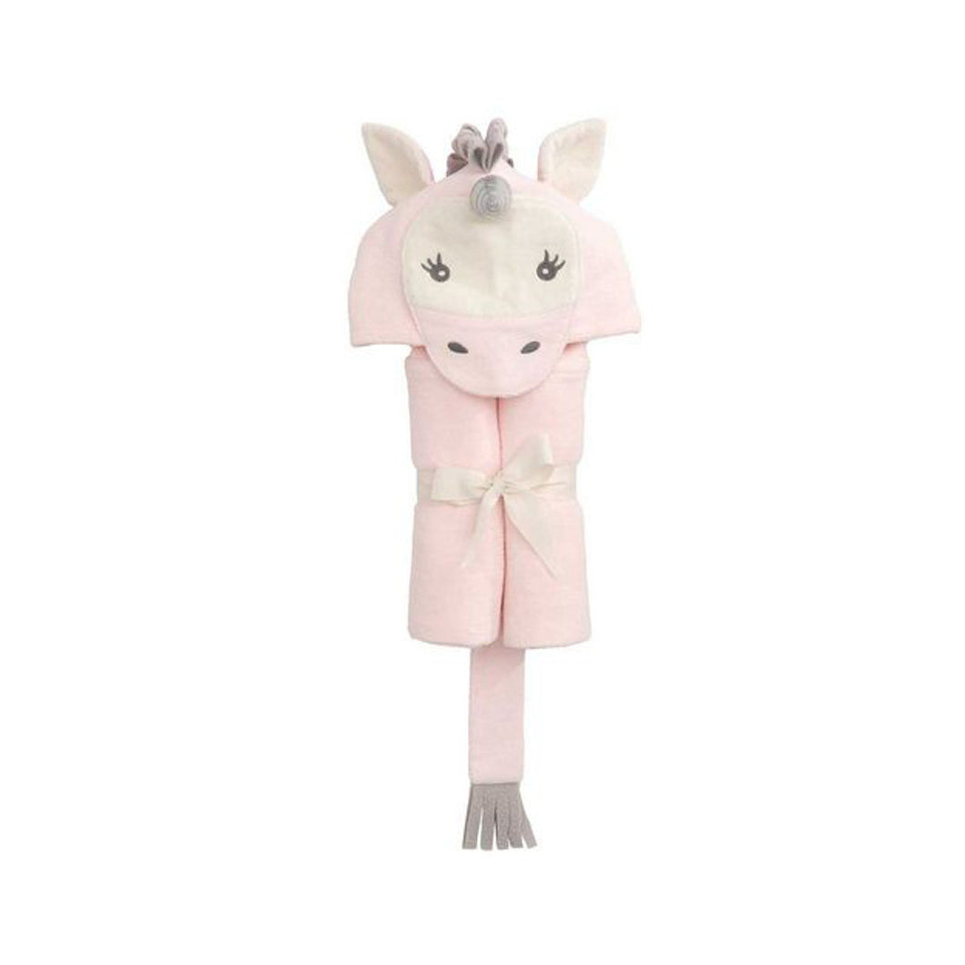 Pink Unicorn Hooded Bath Wrap