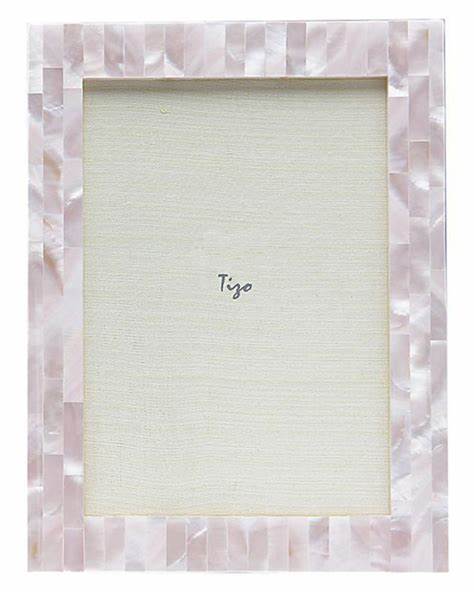 Mother of Pearl Pink Frame 5 x 7