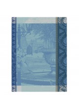 Jardin Parisian Blue Tea Towel