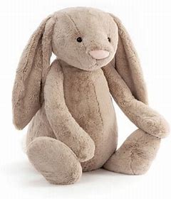 Bashful Beige Bunny