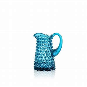 Aquamarine Hobnail Mini Tall Jug