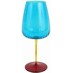 Pompidou Aqua Water Glass