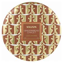 Gingerbread Chalet 3 Wick Candle Tin