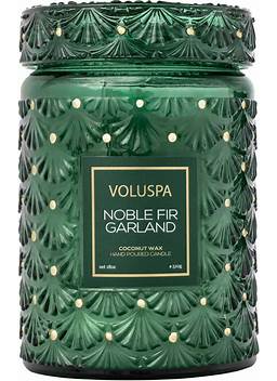 Noble Fir Garland Large Jar Candle