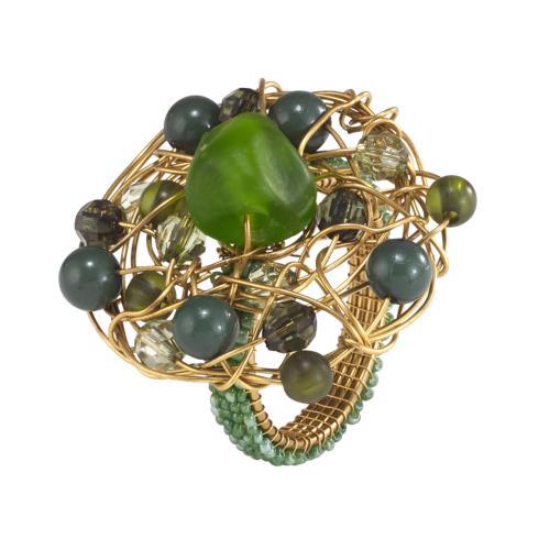 Amulet Green Napkin Ring
