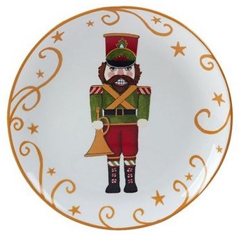 Holiday Magic Nutcracker Dessert Plate #3