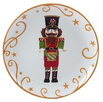 Holiday Magic Nutcracker Dessert Plate #4