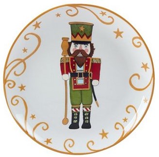 Holiday Magic Nutcracker Dessert Plate #1