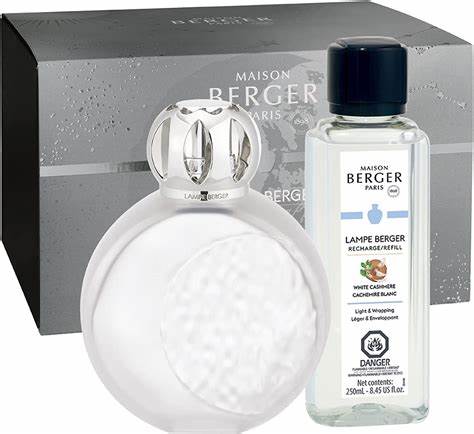 Astral Frosted Lamp Gift Set with Cashmere Fragrace 250ml