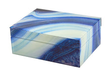Load image into Gallery viewer, Marble Blue Large Box
