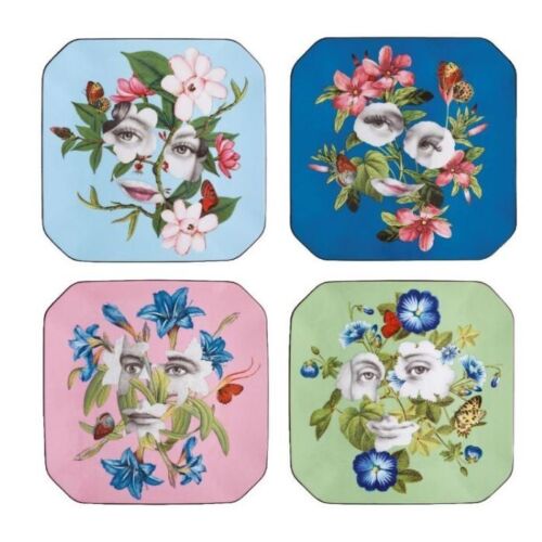 Fete Vos Jeux Dessert Plates Set of 4