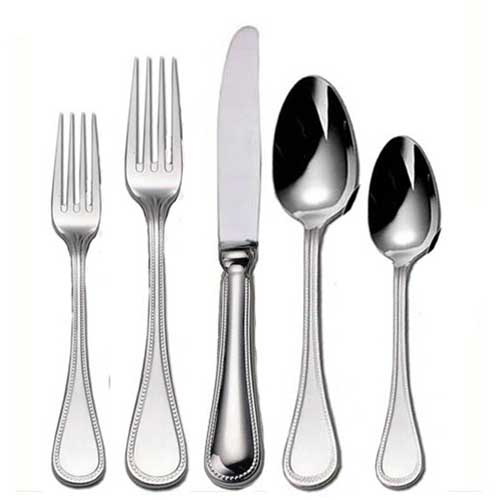 Le Perle Stainless 5 Piece Place Setting