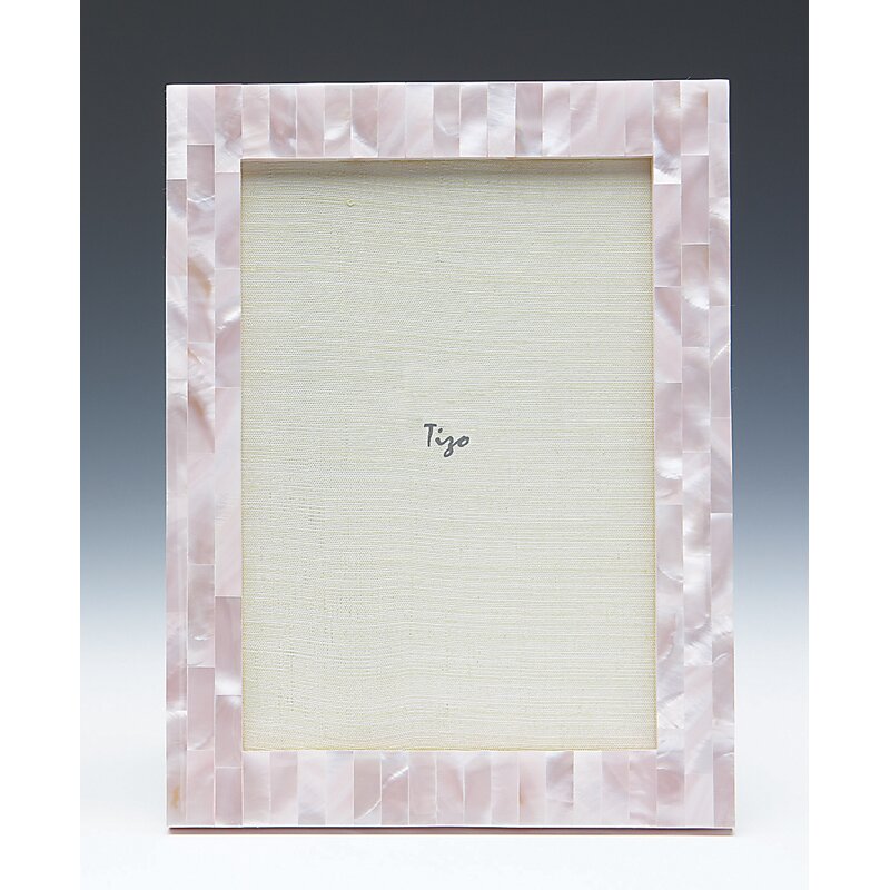 Mother of Pearl Pink Frame 4 x 6