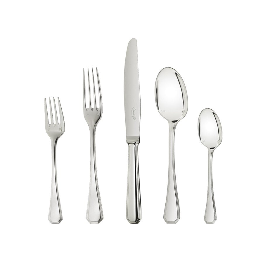 America Silverplated 5 Piece Place Setting