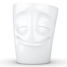 Tassen Cheery Face White Porcelain Mug With Handles