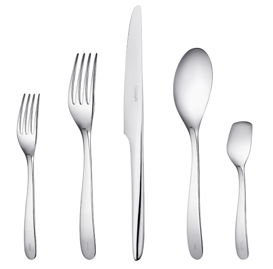 L'ame Stainless Steel 5 Piece Place Setting