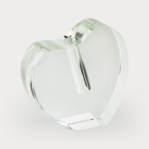 Heart Crystal Vase Large