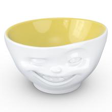 Tassen Winking Face With Saffron Inside White Porcelain Bowl